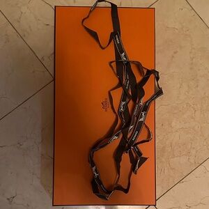 Hermès Orange Box with Ribbon